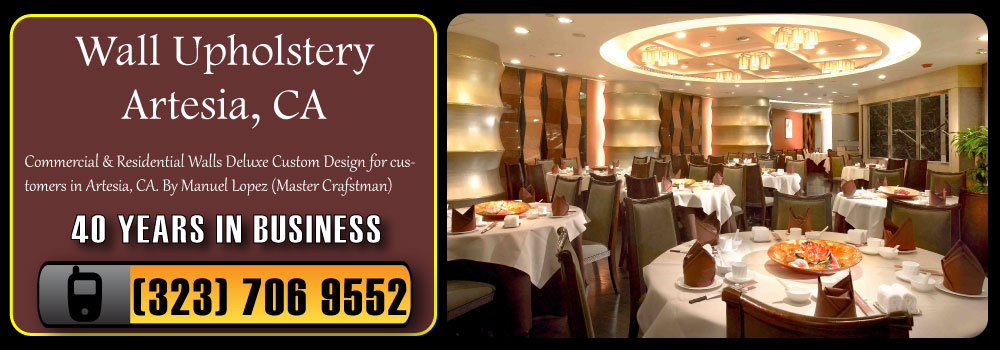 Artesia Wall Upholstery Services Commercial and Residential