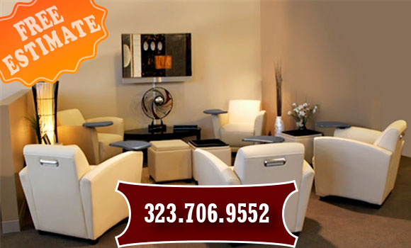 Custom made wall upholstery services in Monrovia California and furniture upholstery services.