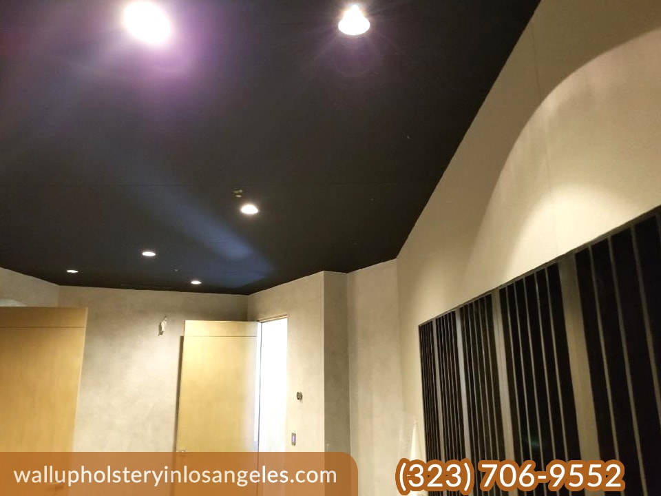 commercial wall upholstery la